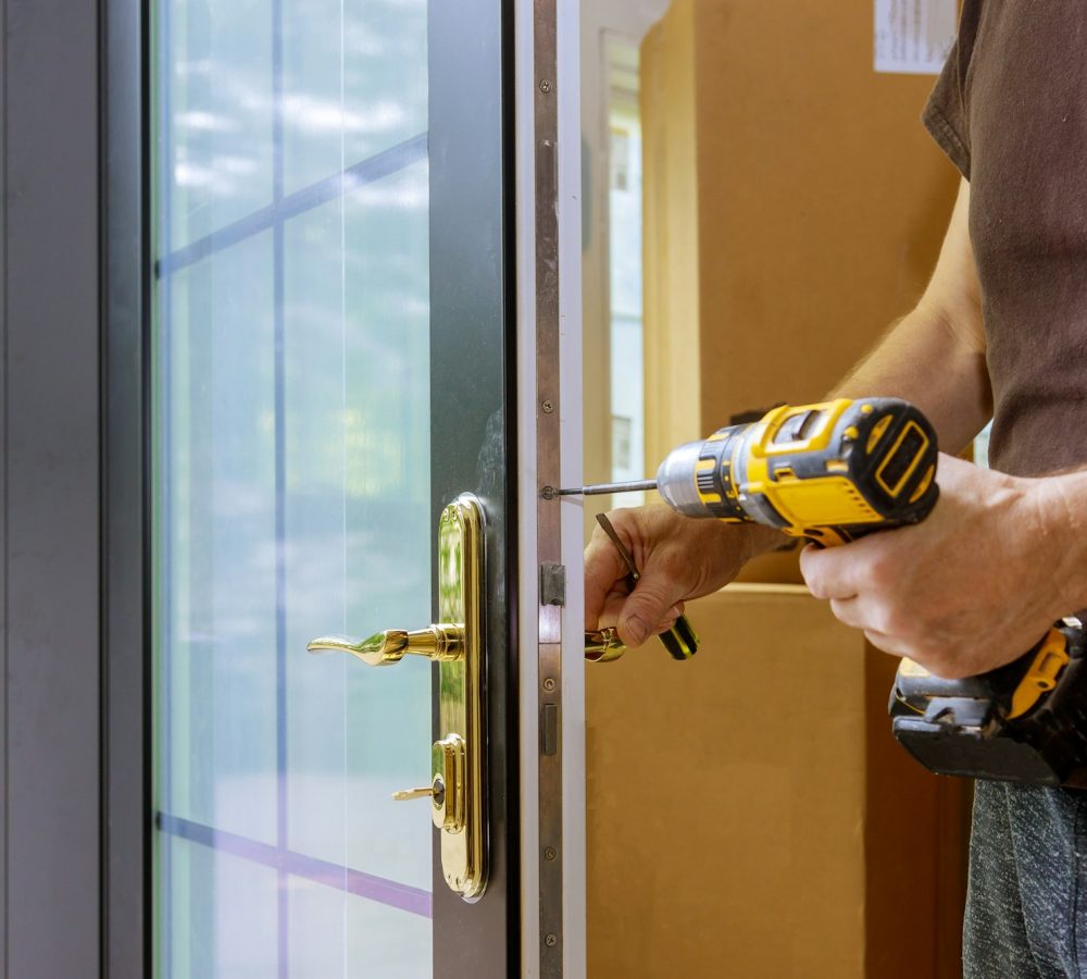 Installation door lock