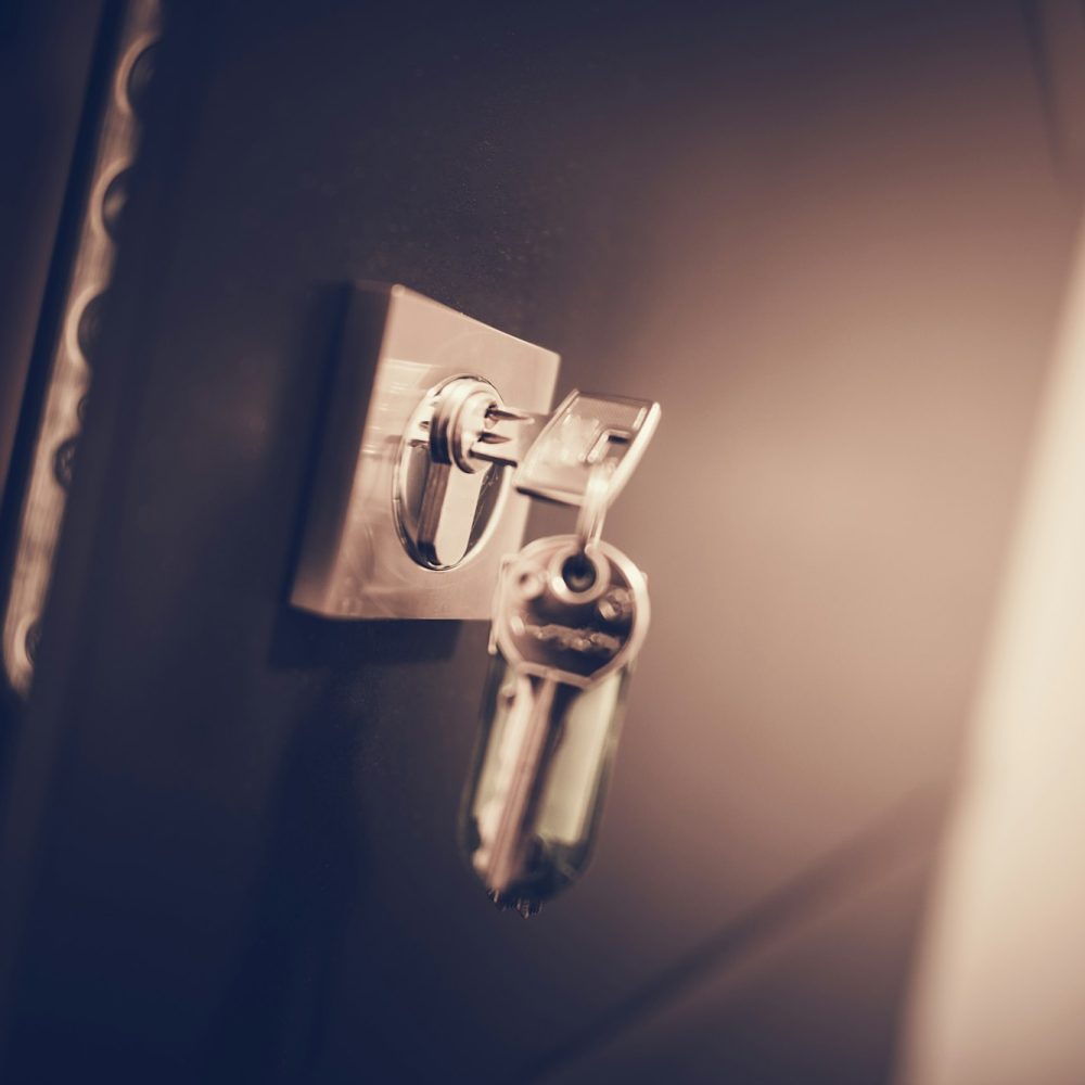 Office Metal Door Lock and Keys